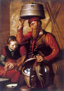 The Game Dealer, 16th century. Artist: Pieter Aertsen The Game Dealer, 16th century. Artist: Pieter Aertsen