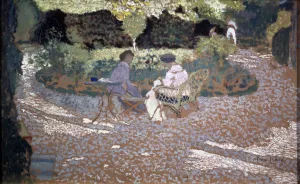 In the Garden, 1895-1898. Artist: Edouard Vuillard In the Garden, 1895-1898. Artist: Edouard Vuillard