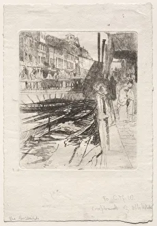 Via Garibaldi, late 19th-early 20th century. Creator: Otto H. Bacher (American, 1856-1909) Via Garibaldi, late 19th-early 20th century. Creator: Otto H. Bacher (American, 1856-1909)