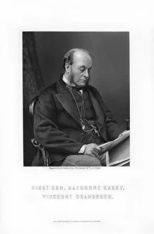 Gathorne Gathorne-Hardy, 1st Earl of Cranbrook, English politician, 1881.Artist: E Stodart Gathorne Gathorne-Hardy, 1st Earl of Cranbrook, English politician, 1881.Artist: E Stodart