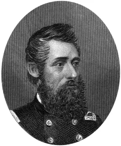 General Benjamin Henry Grierson, Union cavalry general, 1862-1867.Artist: J Rogers General Benjamin Henry Grierson, Union cavalry general, 1862-1867.Artist: J Rogers