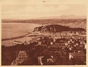 Cote D'Azur Photography Prints: General View of Nice, 1930. Creator: Unknown