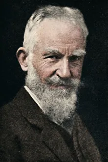 George Bernard Shaw Portrait Prints: George Bernard Shaw, c1925