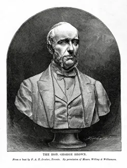 George Brown, Scottish-born Canadian journalist and politician, 19th century George Brown, Scottish-born Canadian journalist and politician, 19th century