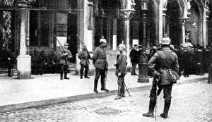 German occupation of Brussels, First World War, 1914 German occupation of Brussels, First World War, 1914
