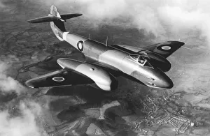 British Aircraft History Prints: Gloster Meteor
