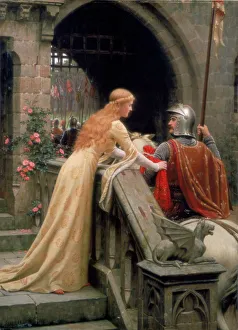 God Speed, 1900. Artist: Edmund Blair Leighton God Speed, 1900. Artist: Edmund Blair Leighton