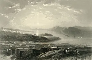 'Golden Gate (From Telegraph Hill)', 1872. Creator: Edward Paxman Brandard 'Golden Gate (From Telegraph Hill)', 1872. Creator: Edward Paxman Brandard