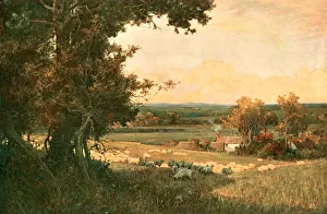 Colour Print of The Golden Valley, c1893 (c1902)