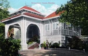 Government House, Bombay, India, early 20th century Government House, Bombay, India, early 20th century