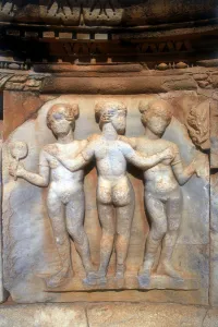The Three Graces, Sabratha, Libya, c161-c192 AD The Three Graces, Sabratha, Libya, c161-c192 AD
