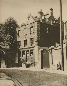 Prints of The Grenadier in Wilton Mews, Where Coachmen Drink No More, c1935 Landscapes Prints: The Grenadier in Wilton Mews, c1935 Print