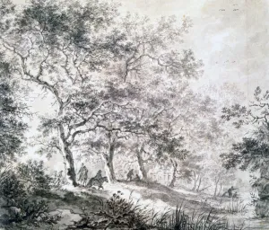 A Group of Trees at the Edge of Water, 1643. Artist: Jan Dirksz Both A Group of Trees at the Edge of Water, 1643. Artist: Jan Dirksz Both