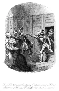 Print of Guy Fawkes and Humphrey Chetham