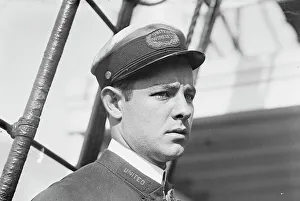 American Maritime History Prints: H. Benson - Wireless operator on Merida