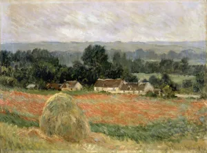 Haystack at Giverny, 1886. Artist: Claude Monet Haystack at Giverny, 1886. Artist: Claude Monet