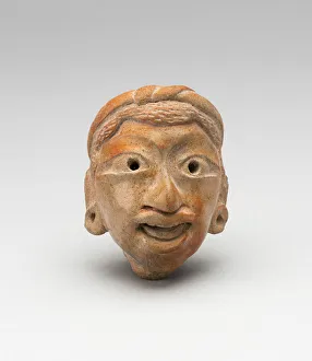 Huaxtec Head Print, A.D. 800/1400, Veracruz, Mexico