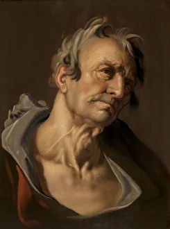 Head of an Old Man, late 16th-early 17th century. Creator: Abraham Bloemaert Head of an Old Man, late 16th-early 17th century. Creator: Abraham Bloemaert