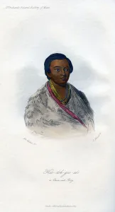 Hee-doh-gee-ats, a Chin-ook Boy, 1848. Artist: Harris Hee-doh-gee-ats, a Chin-ook Boy, 1848. Artist: Harris