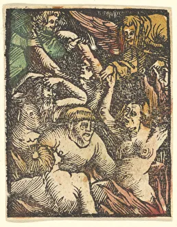 Prints of Hell (copy), after 1511 Hans Baldung Grien Prints: Hell (copy), Print after 1511