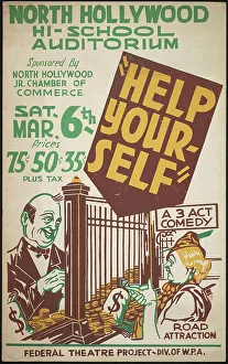 Federal Theatre Project Print: Help Yourself, 193-
