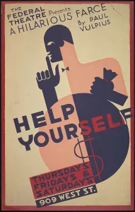 Works Progress Administration Posters Prints: Help Yourself, [193-]. Creator: Unknown