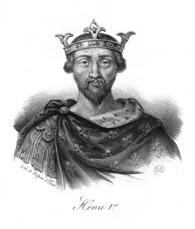 Henri I. of England or France?Artist: Delpech Henri I. of England or France?Artist: Delpech