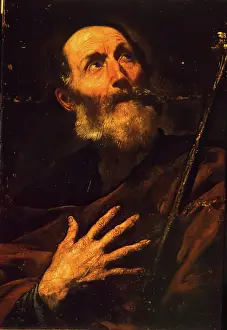 Baroque Era Artwork Prints: The Hermit. Creator: Jusepe de Ribera