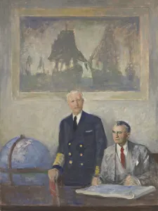 National Portrait Gallery Artwork Prints: The High Command - Right Panel, 1947-1949. Creator: Augustus Vincent Tack