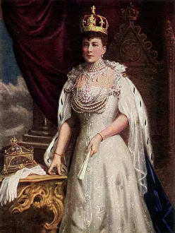 British Royalty Pictures Prints: H.M. Queen Mary, c1911. Creator: Unknown