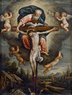 The Holy Trinity Print, Galleria Borghese Collection