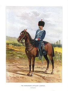 The Honourable Artillery Company (Cavalry) Print, c1890