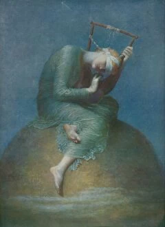Rock Collection: Hope, 1886, (1912). Artist: George Frederick Watts