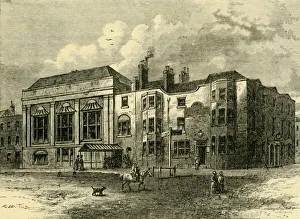 The Horns Tavern, Kennington, in 1820, (c1878). Creator: Unknown The Horns Tavern, Kennington, in 1820, (c1878). Creator: Unknown