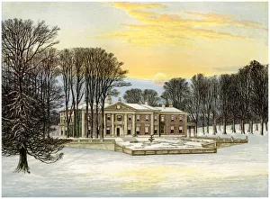 The Down House, Dorset, home of Baronet Smith-Marriott, c1880 The Down House, Dorset, home of Baronet Smith-Marriott, c1880