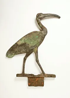 Ibis Processional Standard Print, Ancient Egypt 664-525 B.C