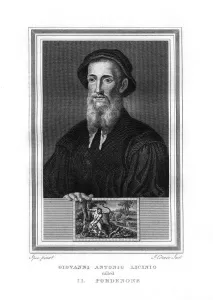 Il Pordenone, Italian painter of the Venetian School, (1825).Artist: John Corner Il Pordenone, Italian painter of the Venetian School, (1825).Artist: John Corner