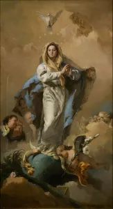 The Immaculate Conception of the Virgin, 1767-1768. Artist: Tiepolo, Giambattista (1696-1770) The Immaculate Conception of the Virgin, 1767-1768. Artist: Tiepolo, Giambattista (1696-1770)