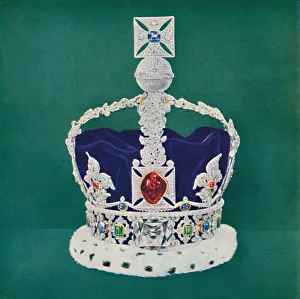The Imperial State Crown Print, 1937