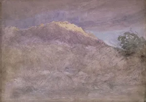 British Mountain Scenery Prints: An Impression, Study of a Mountain Crest [undated]