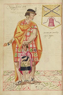 Inca Roca Print, a 1616 engraving