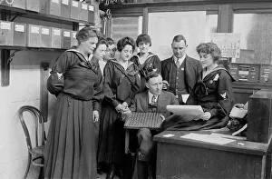 Instructing Yeowomen Print, c1915-1920