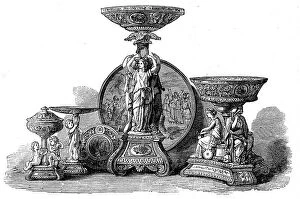 Porcelain Collection: The International Exhibition: Group of porcelain articles by Sir James Duke and Nephews, 1862