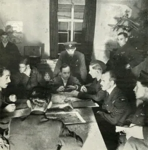 W.A.A.F. Assist in Interrogation Print, c1943