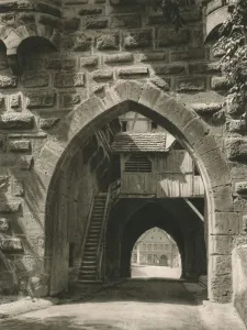 Historic German Landscapes Prints: Iphofen - Einersheimer Tor, 1931. Artist: Kurt Hielscher