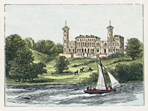 Historic Buildings In The UK Prints: Isle of Wight, c1910