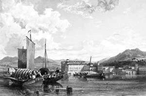 Images Dated 16th February 2008: Isola Bella, Lago Maggiore, Italy, 19th century. Artist: W Miller