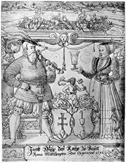 Jacob Wyx of Basel and his wife Anna, 1592 (1901) Jacob Wyx of Basel and his wife Anna, 1592 (1901)