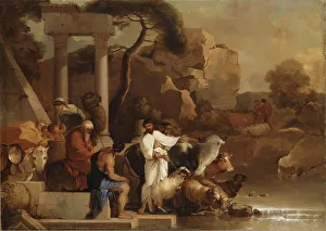 Jacobs Departure Print, Nationalmuseum Stockholm Collection