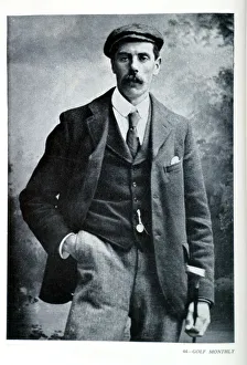 Print of James Braid, Scottish golfer